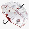 Hello Kitty Regenschirm, Durchsichtig