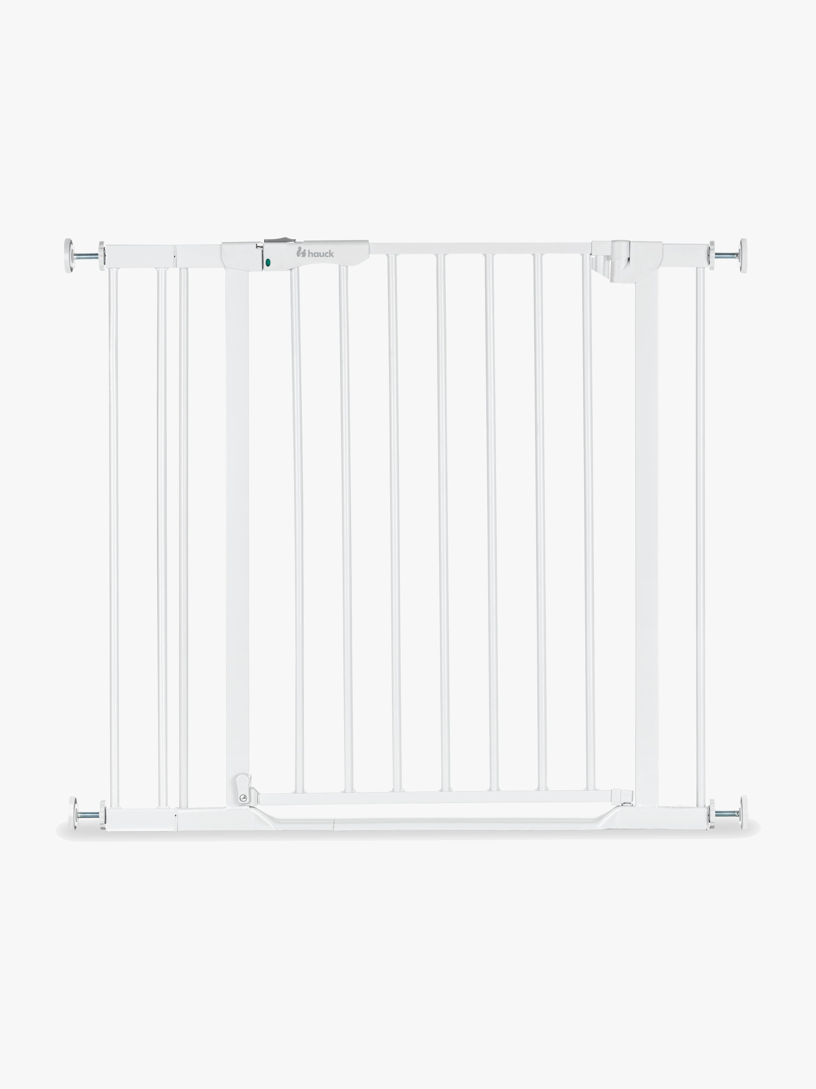 Hauck Clear Step 2 Klemmgitter + 9 cm Erweiterung, White