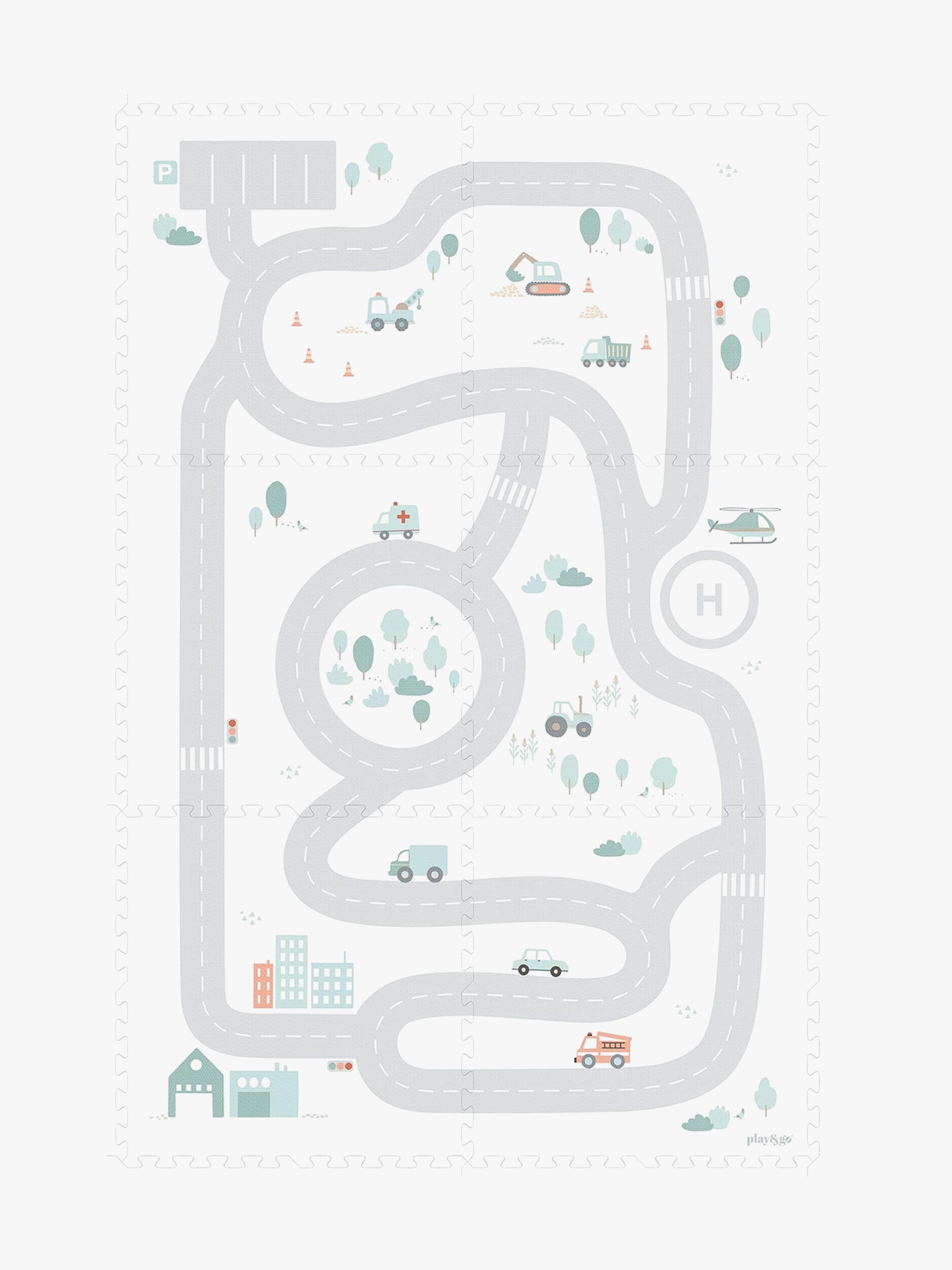 Play& Go Puzzlematte Straße 6 Teile