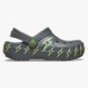 Crocs Classic Bolt Lights Pantoffeln, Carbon