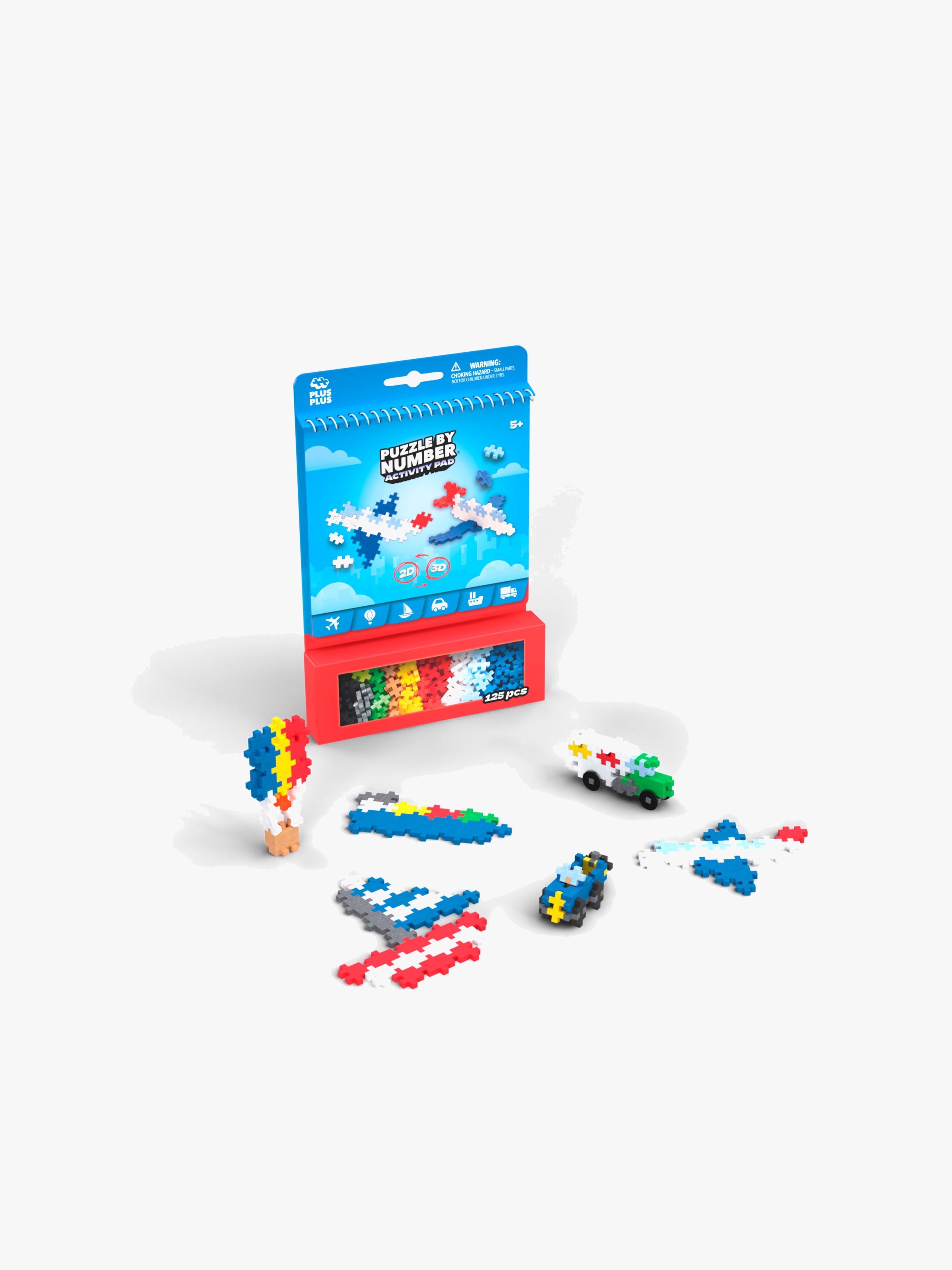 PlusPlus Activity Pad Transportation Bausatz