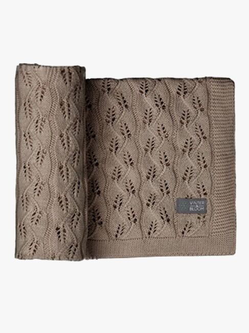 Vinter & Bloom Moment Decke EKO, Taupe Brown