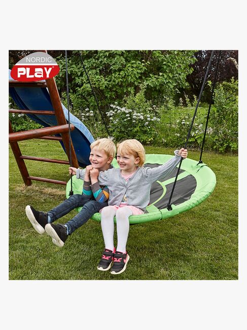 Nordic Play Rundschaukel Grün/Schwarz