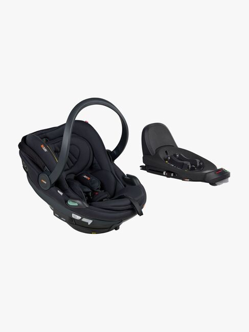 BeSafe Go Beyond 2 Babyschale inkl. Beyond Basis, Black Soft Breeze