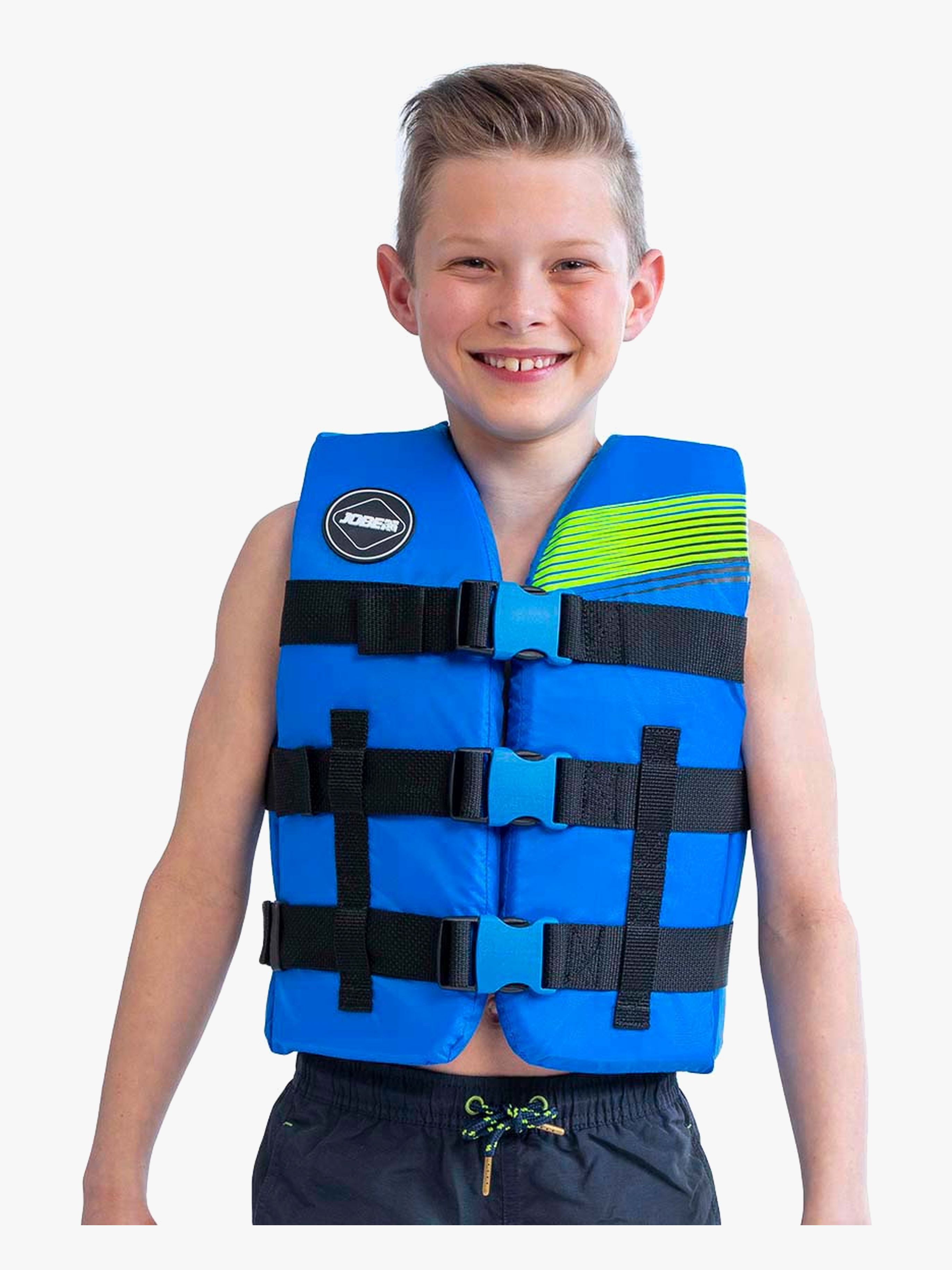Schwimmweste Nylon Junior, Blau