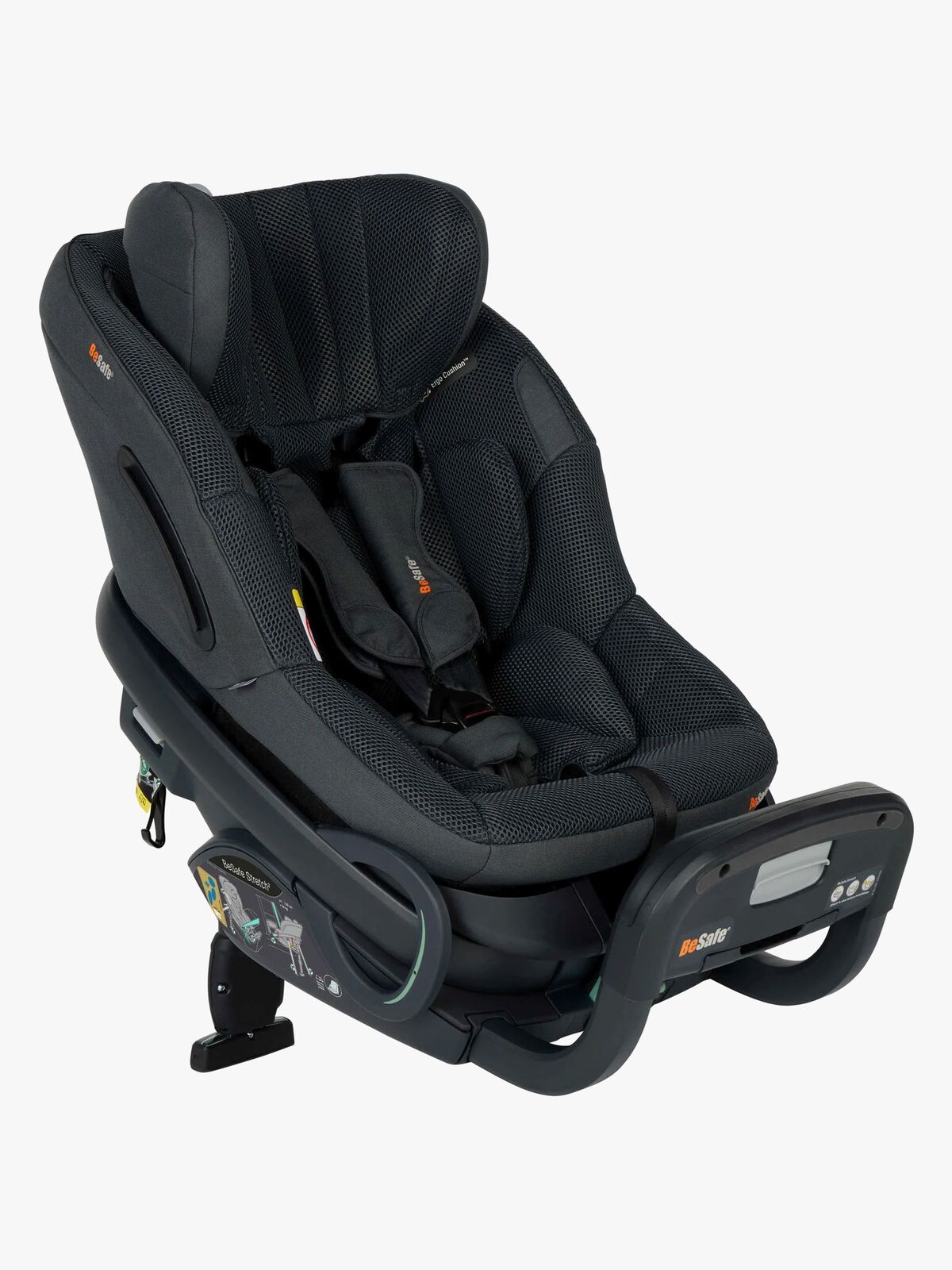 BeSafe Stretch² Kindersitz, Anthracite Mesh