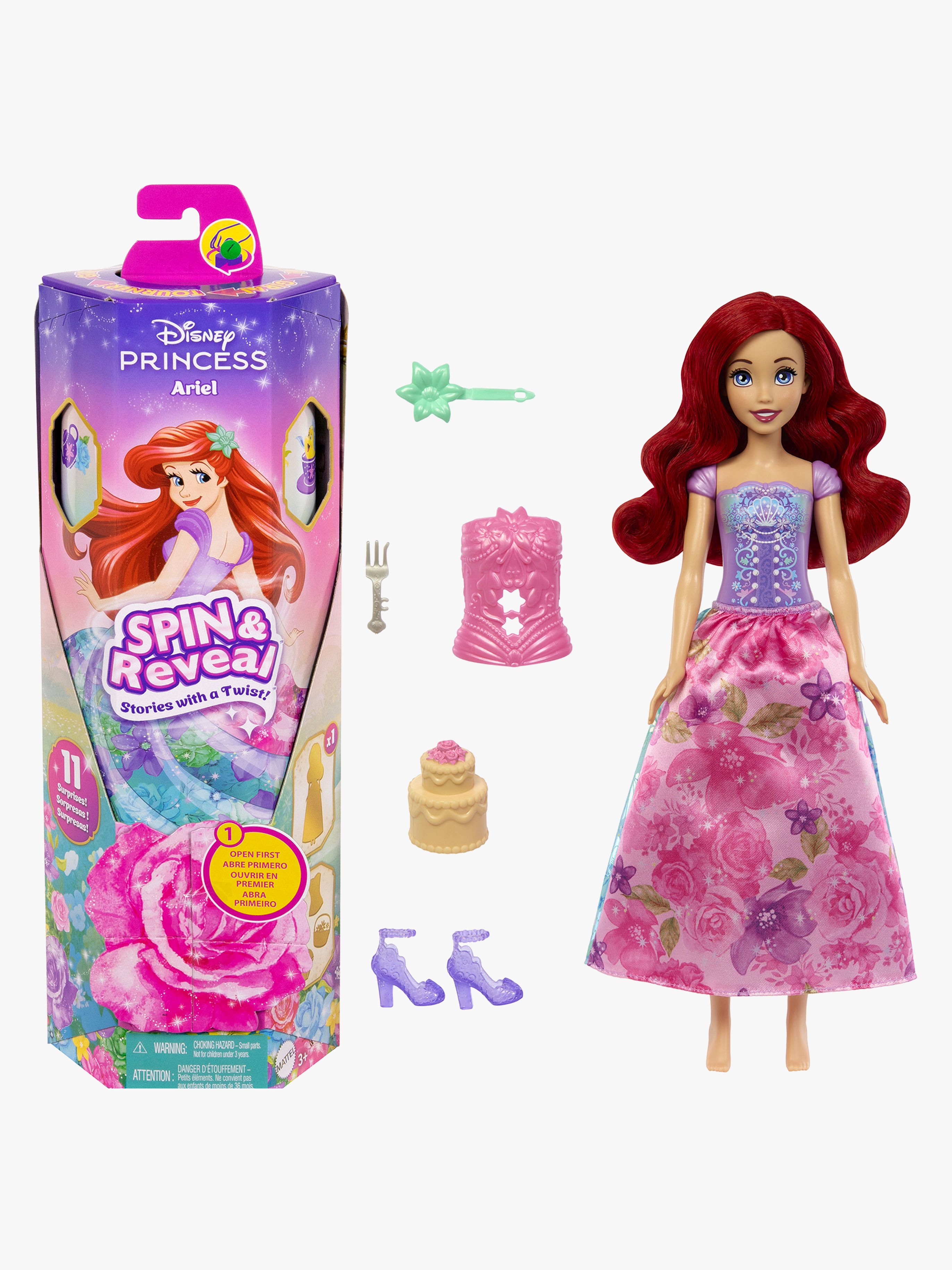 Disney Prinzessinnen Fashion Reveal Arielle Puppe