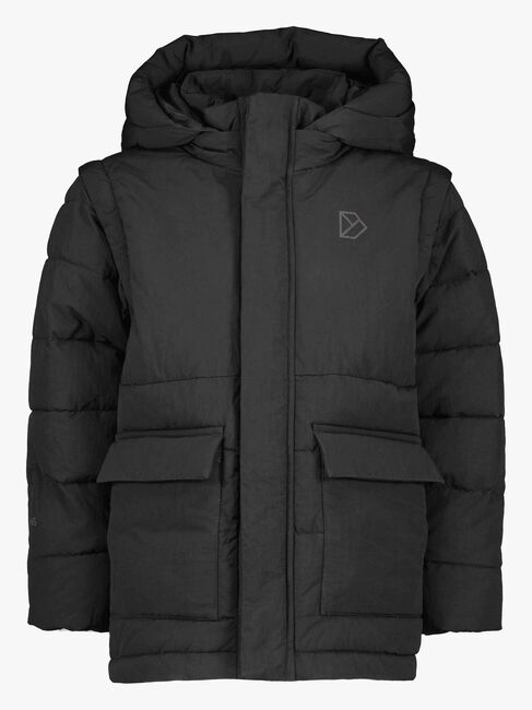 Didriksons Granite Steppjacke, Schwarz