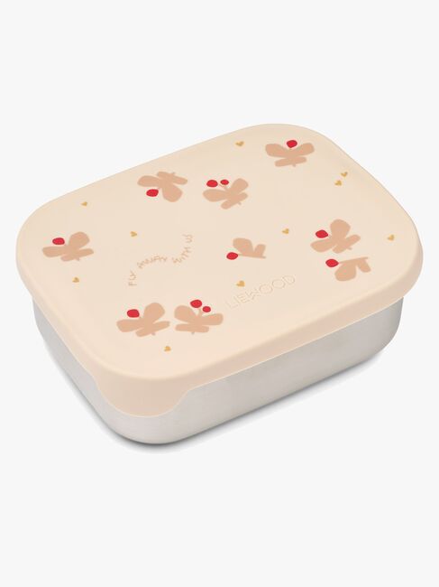 LIEWOOD Arthur Gemusterte Brotdose, Butterfly/Apple Blossom