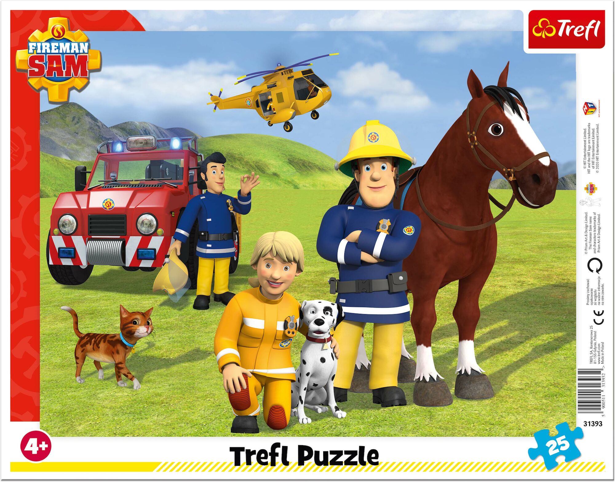 Trefl Feuerwehrmann Sam Puzzle 25 Teile