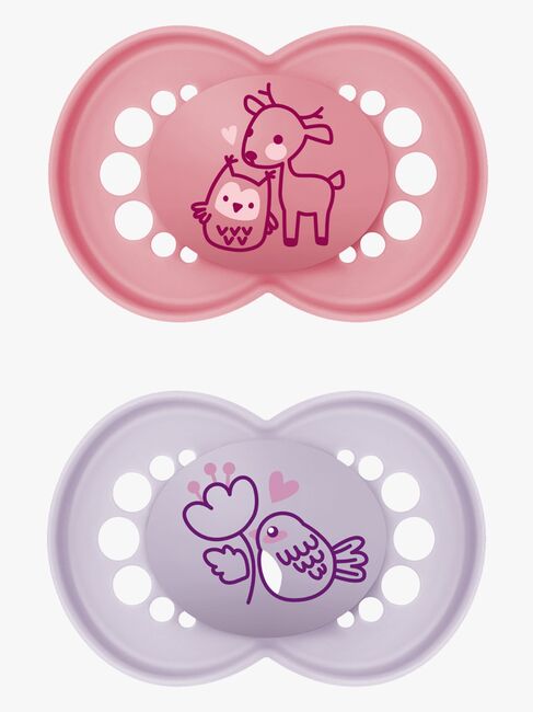 MAM Original Latex Schnuller 6-16m, Rosa