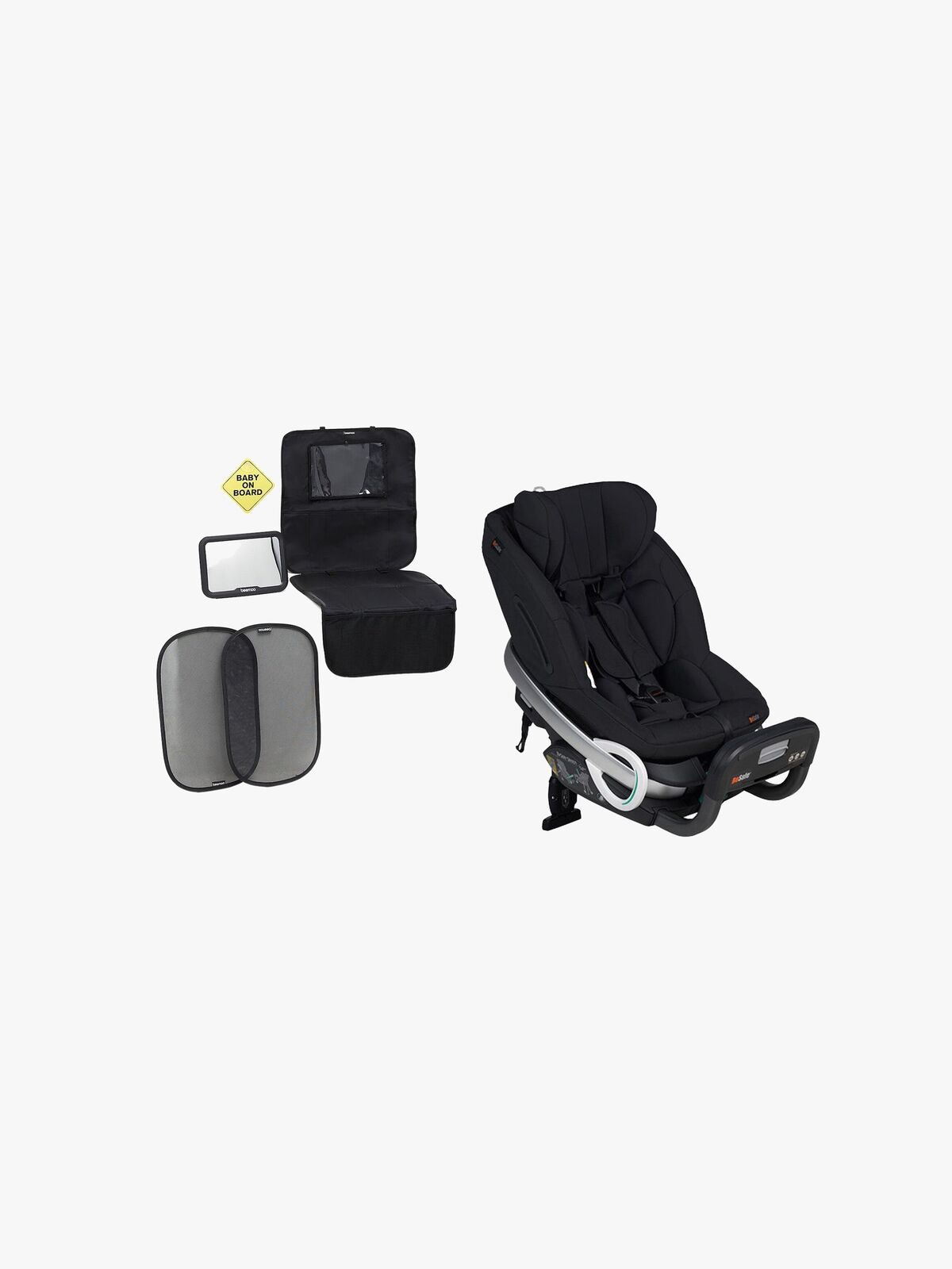 BeSafe Stretch Kindersitz inkl. Zubehörpaket, Fresh Black Cab
