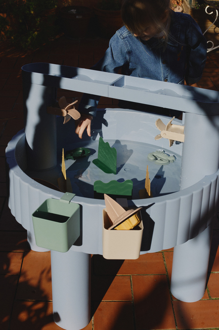 LIEWOOD Sepp Aktivitätstisch Wasser & Sand, Blau