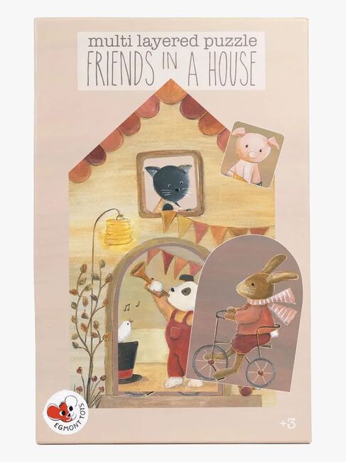 Egmont Toys Freundesgruppe Puzzle mit Schichten