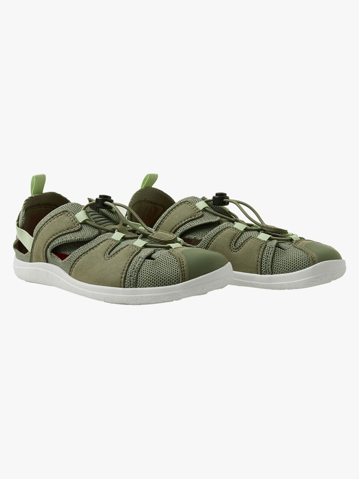 Reima Valoa Barefoot Sandalen, Greyish Green