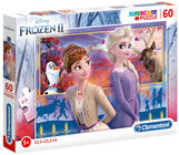 Disney Die Eiskönigin 2 Anna und Elsa Puzzle, 60 Teile