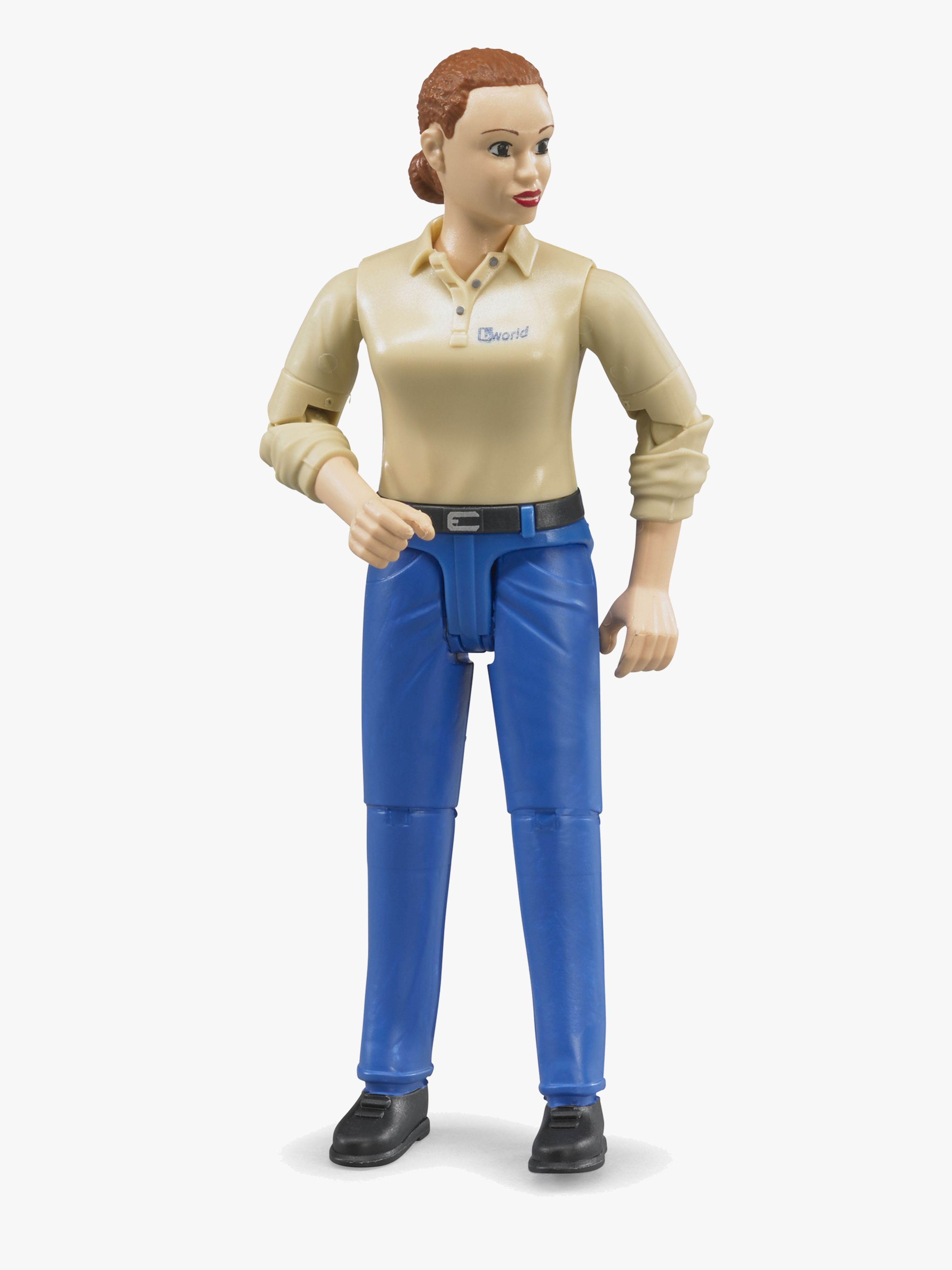 Bruder Figur mit blauer Jeans
