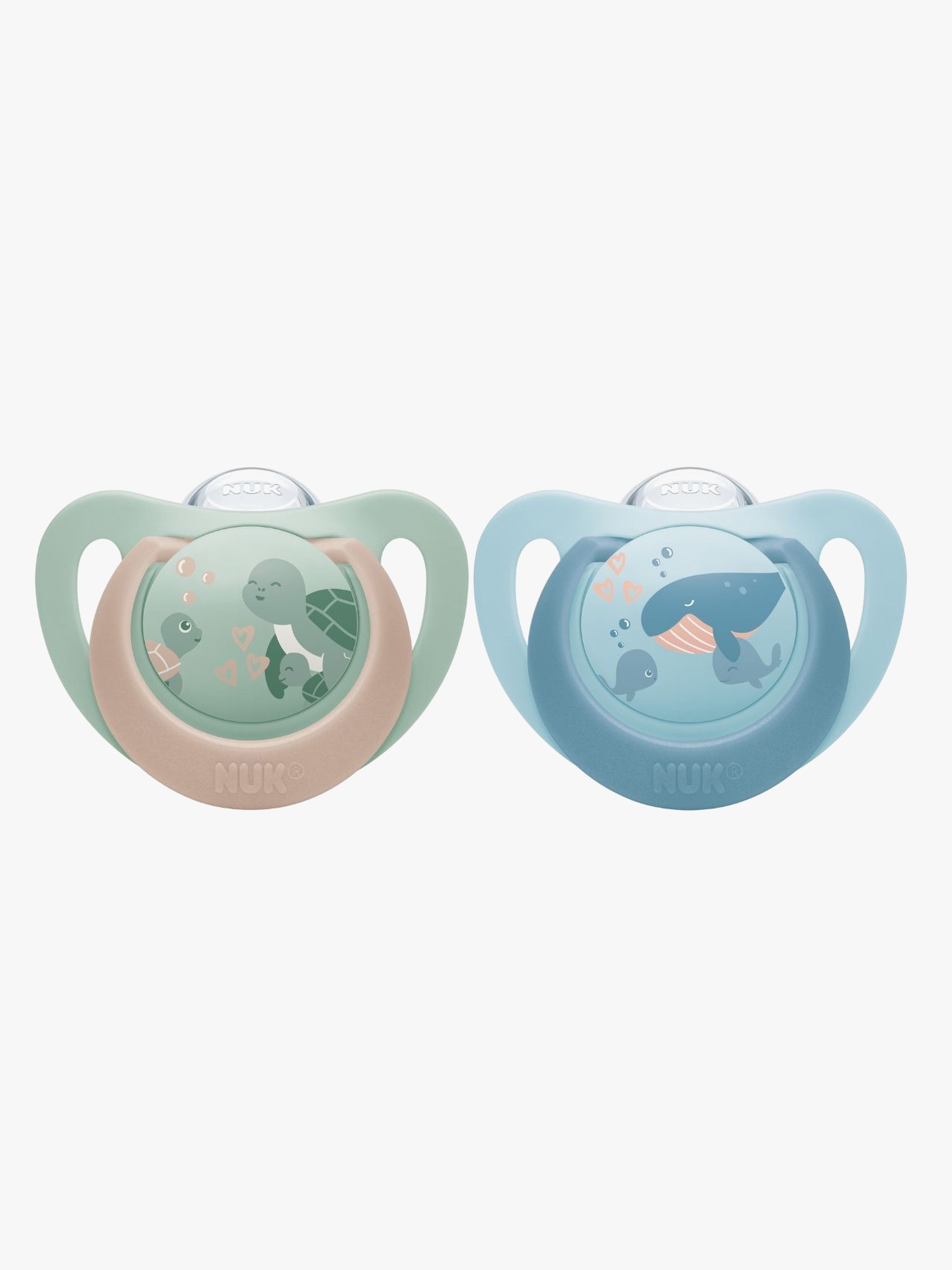 First Choice Classic Schnuller 2er-Pack Größe 3, Turtle / Whale