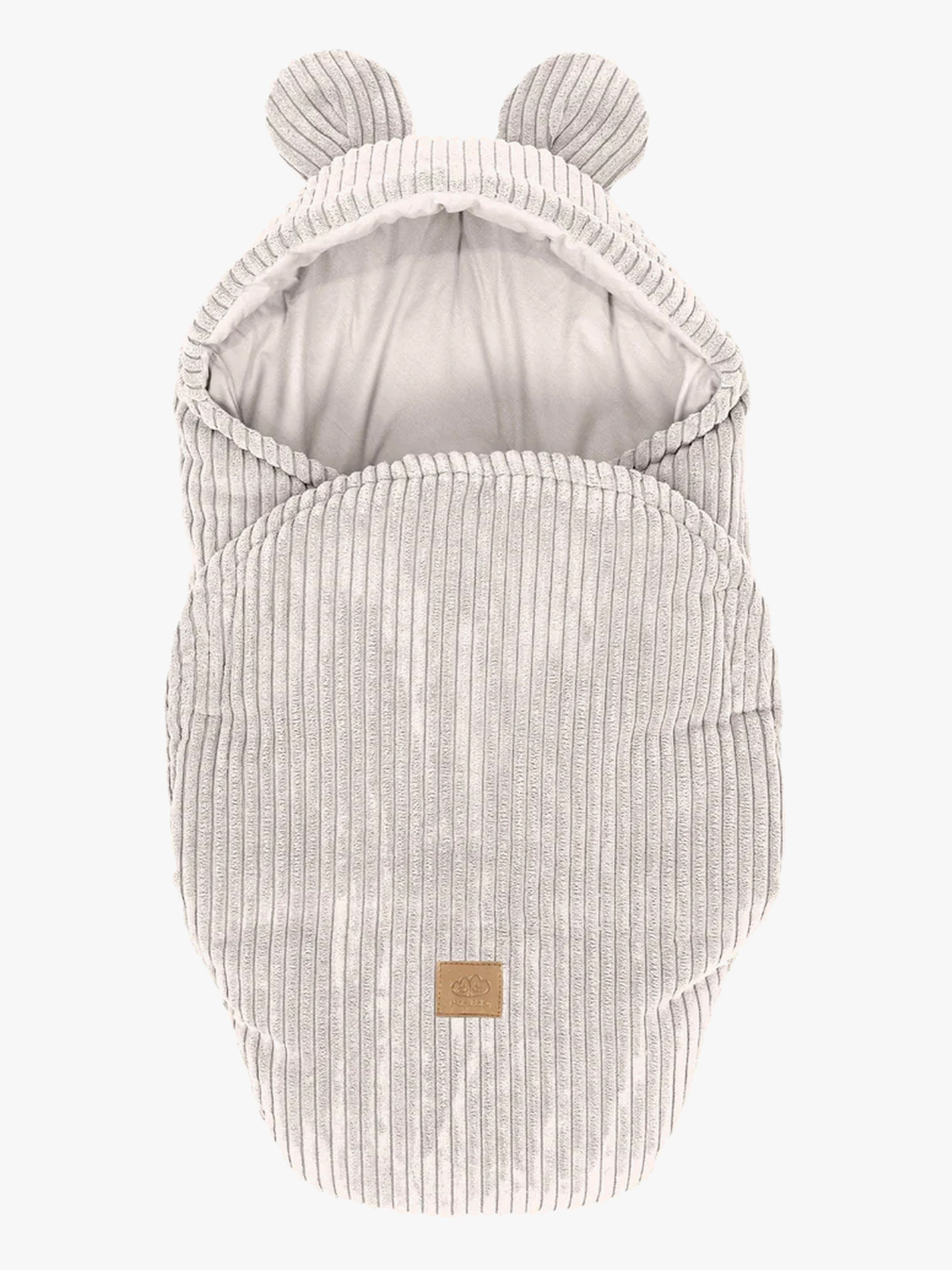 Aesthetic Pucktuch mit Bärenohren, Ecru
