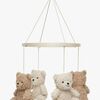 Jollein Teddy Bear Mobile, Natural/Biscuit
