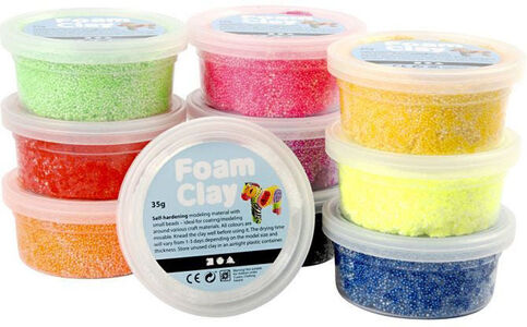 Foam Clay Gemischte Farben