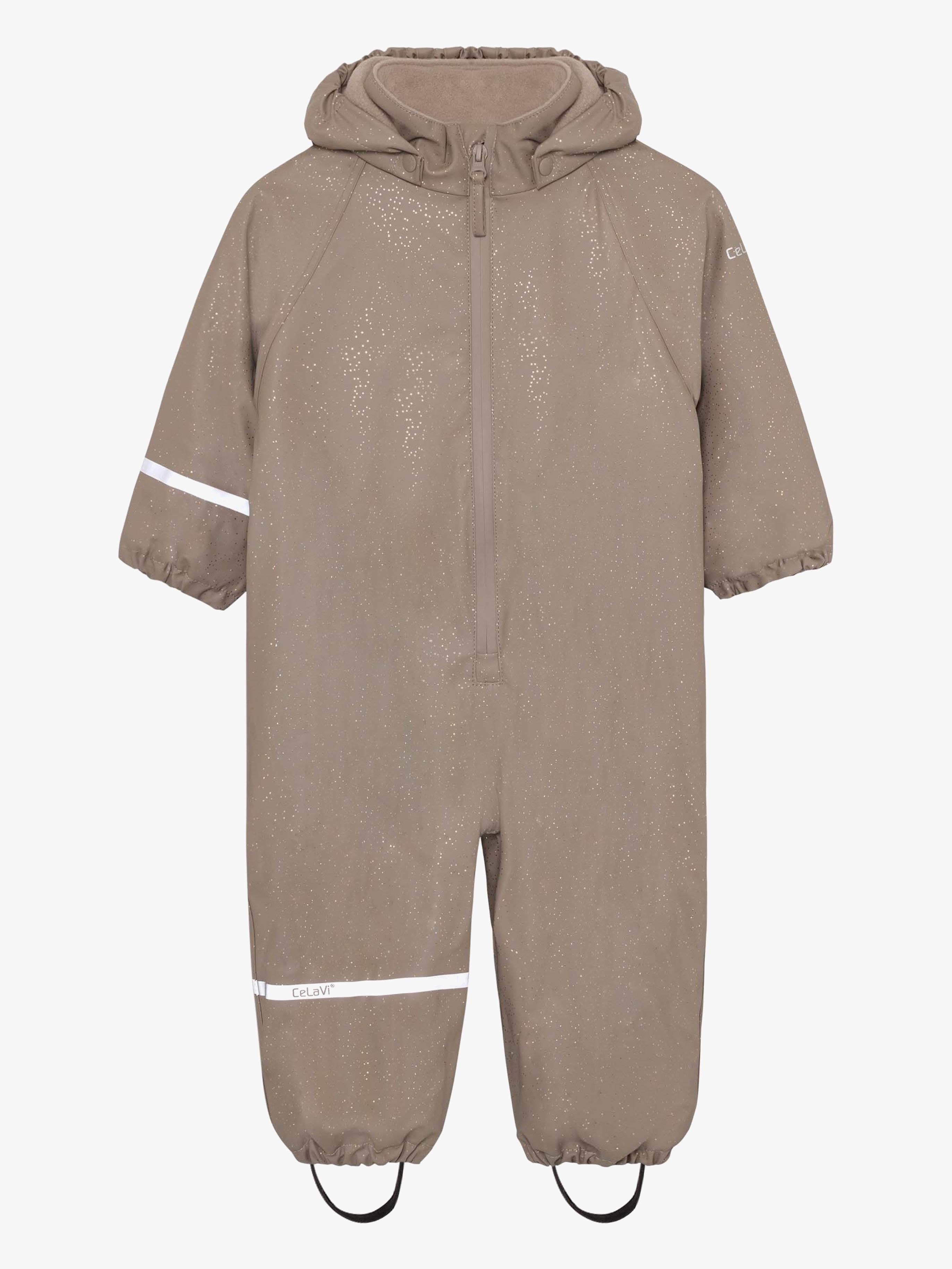 CeLaVi Gefütterter Regenoverall, Fungi Glitter, 80