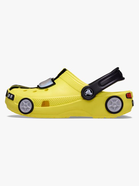 Crocs Classic IAM Race Car Kids Sandalen, Cyber Yellow