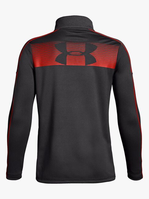 Under armour Tech 1/2 Zip Trainingsshirt, Charcoal Medium Heat