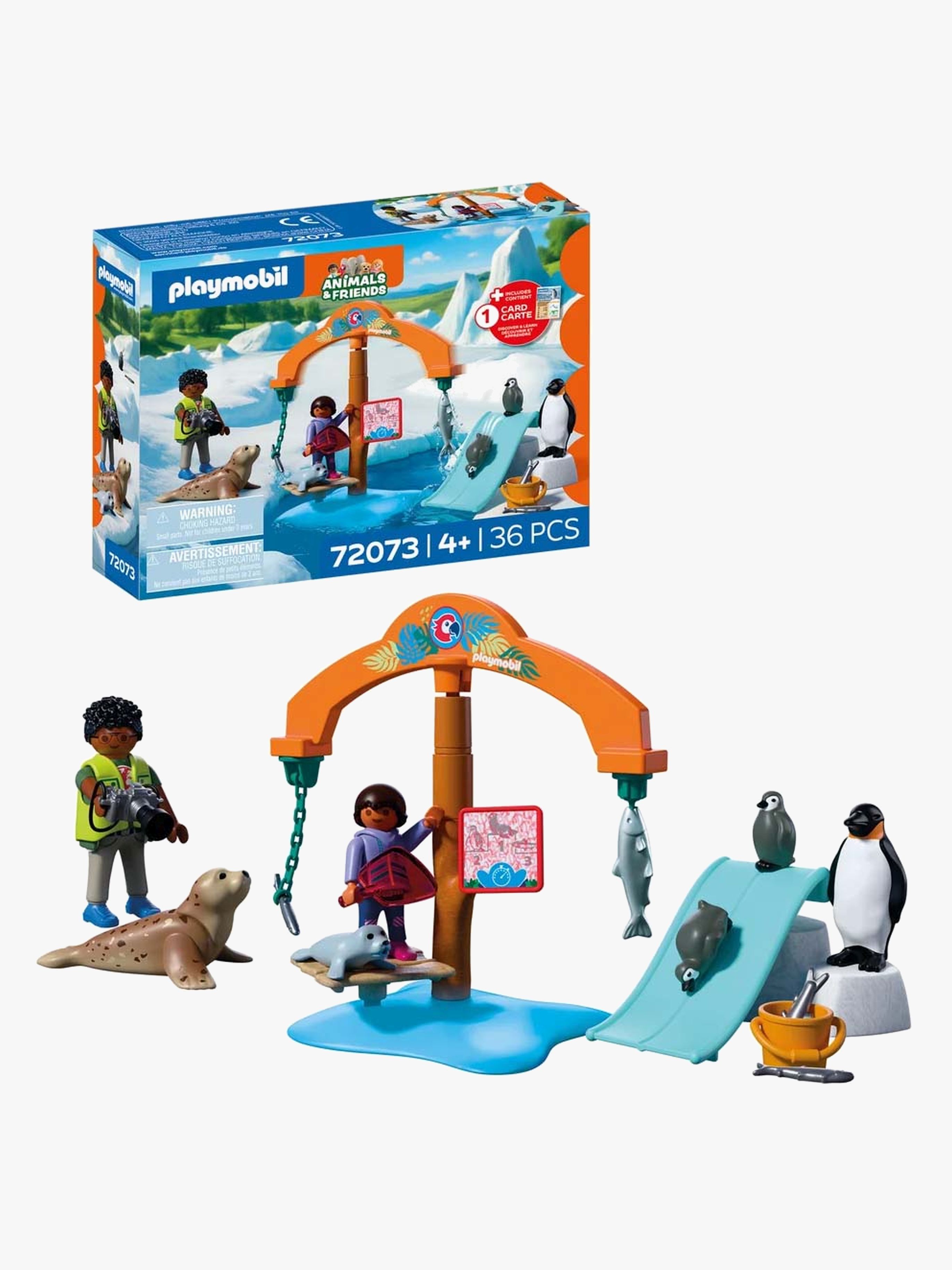 Playmobil Animals & Friends 72073 Zoo: Eis-Expedition