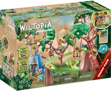 Playmobil 71142 Wiltopia Tropischer Dschungel-Spielplatz Baukasten