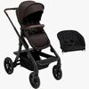 Beemoo Pro Max Kinderwagen inkl. Kleinkindsitz, Espresso Brown