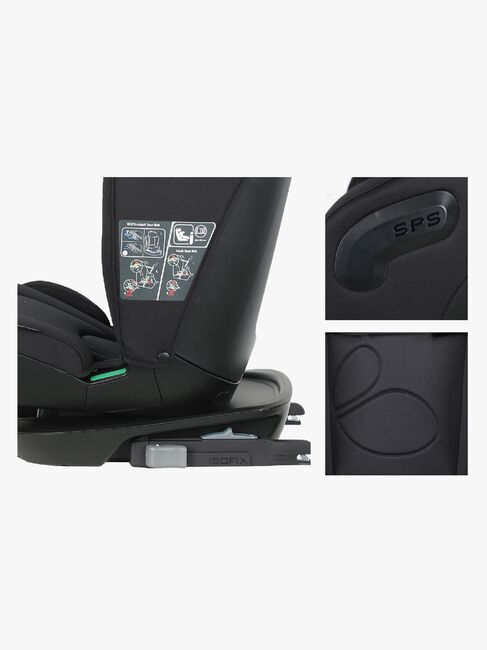 Beemoo Reform ISOFIX Kindersitz, Black Stone