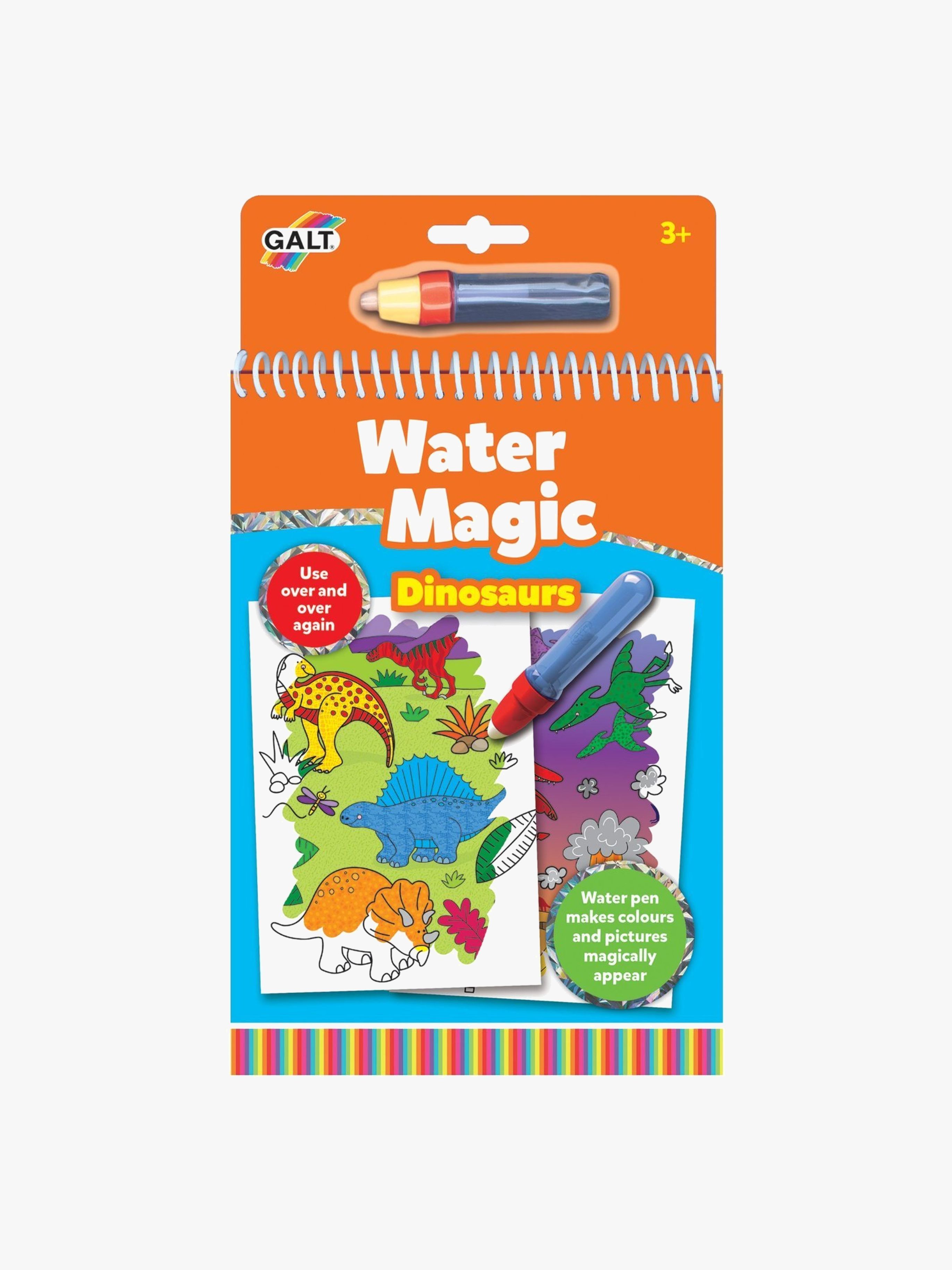 Malbuch Water Magic Dinosaurier