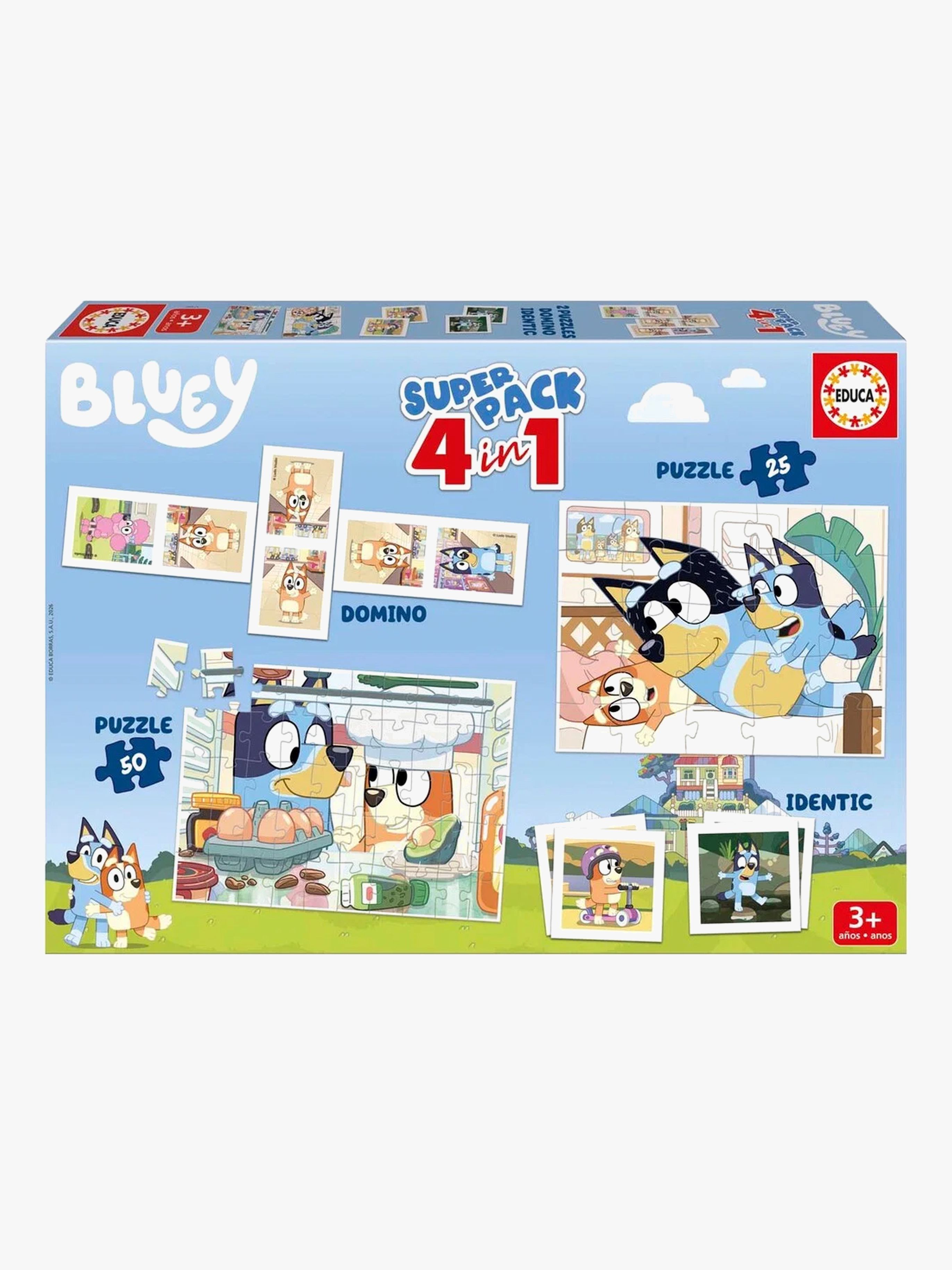 Educa Bluey Puzzleset 4-in-1