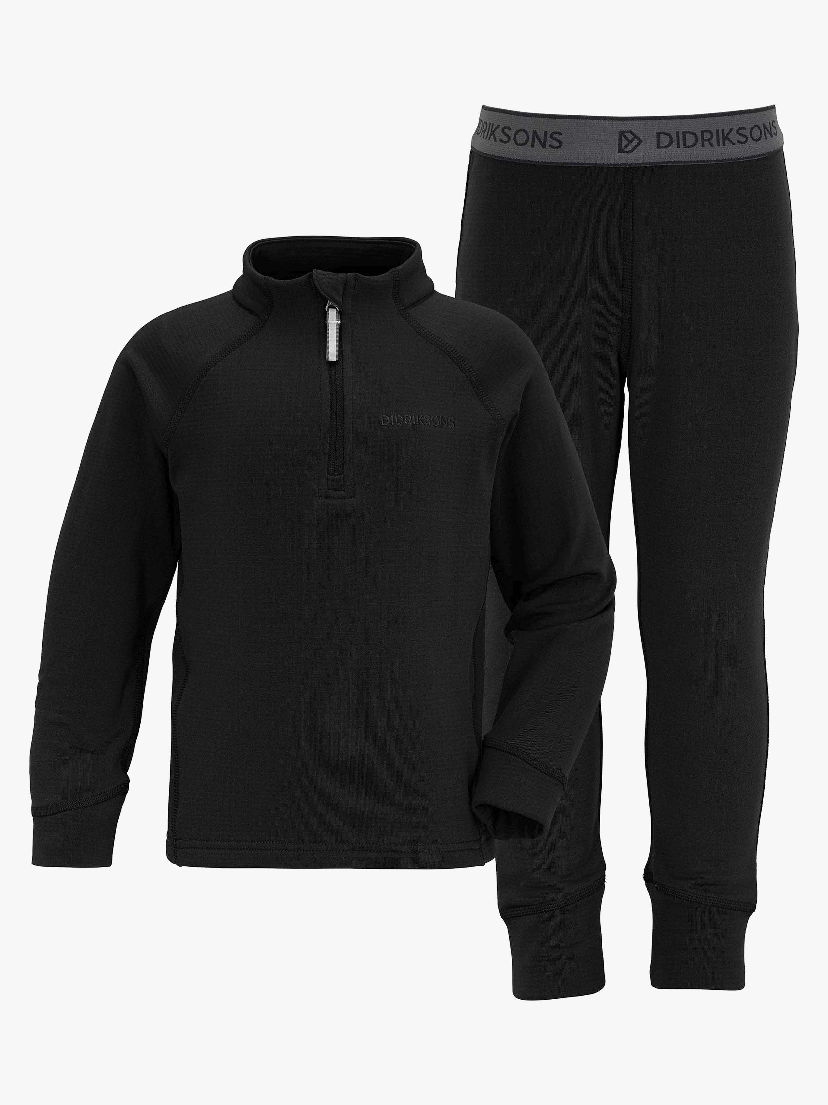 Didriksons Jadis Thermounterwäsche, Black, 80