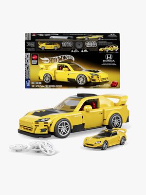 Mattel Brick Shop Hot Wheels Bau-Set Speed Series '07 Honda S2000