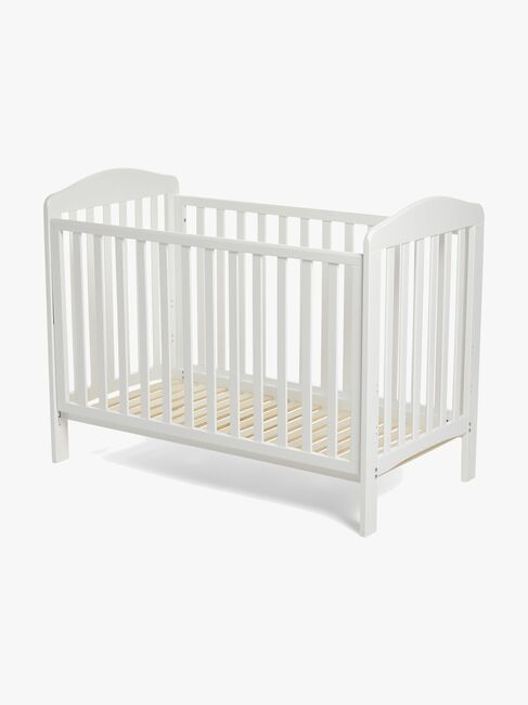 JLY ELLA Spjälsäng Dropside & Skötbord Dream Lux Vit