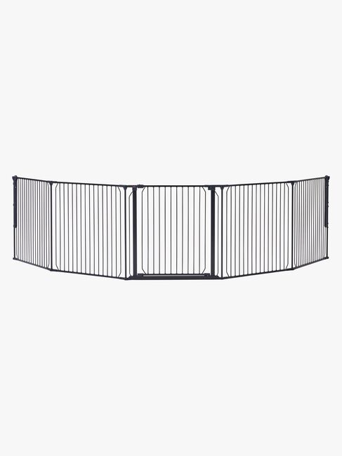 BabyDan CombiFit XXL Schraubgitter 90-350 cm, Schwarz