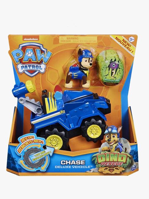 Paw Patrol Dino Rescue Fahrzeug mit Figur Chase