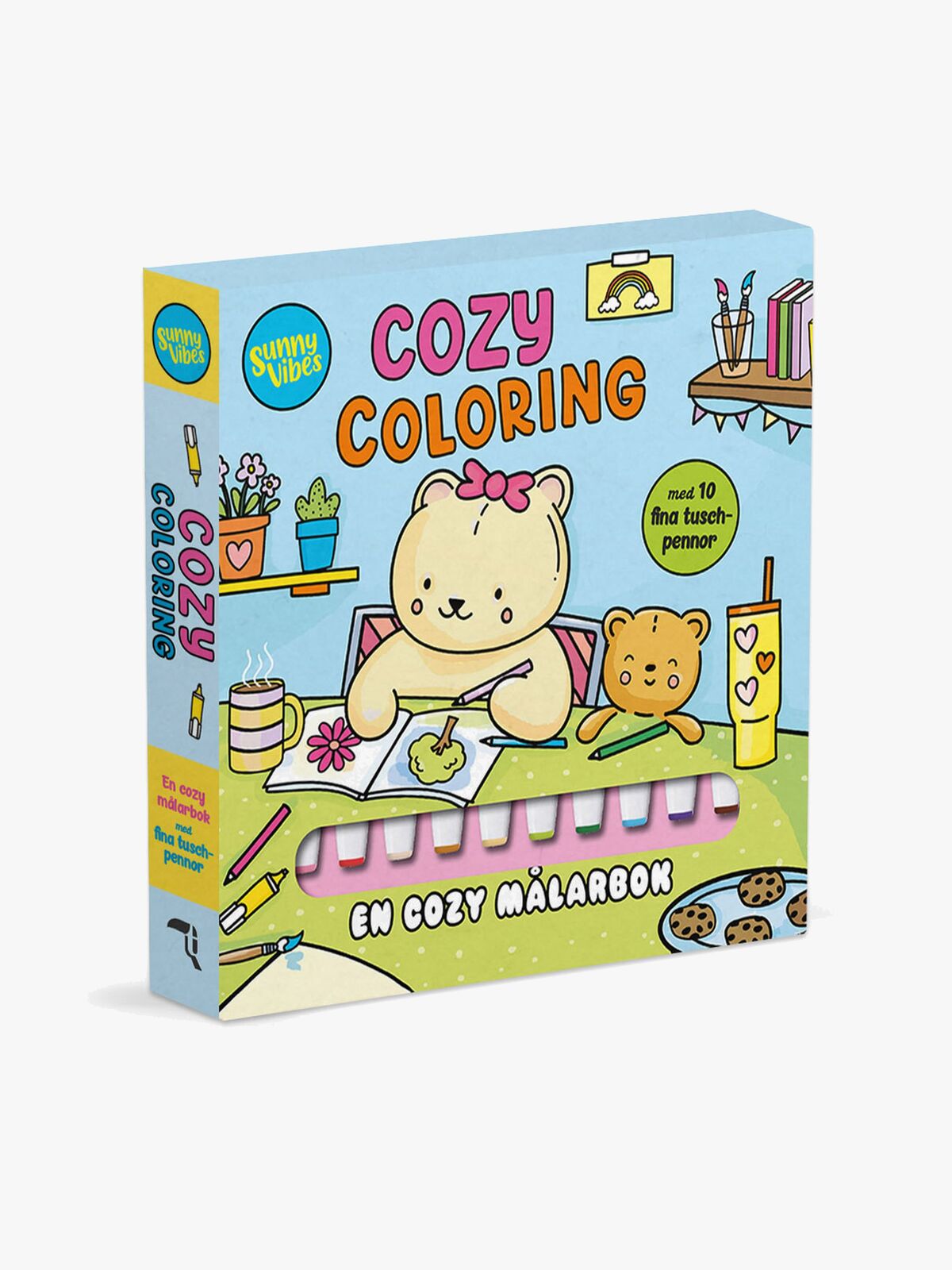 Cozy Coloring Malbuch-Set