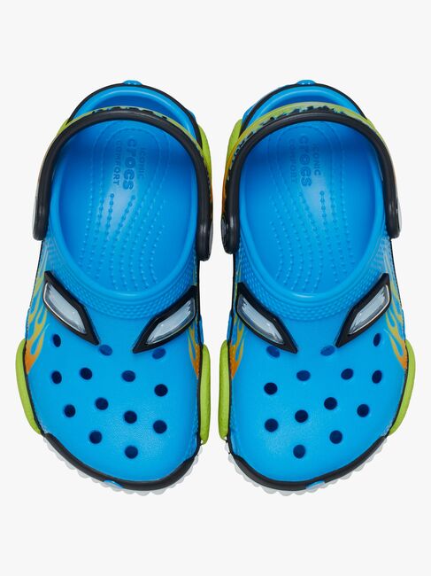 Crocs Classic IAM Monster Truck Kids Sandalen, Neon Ocean