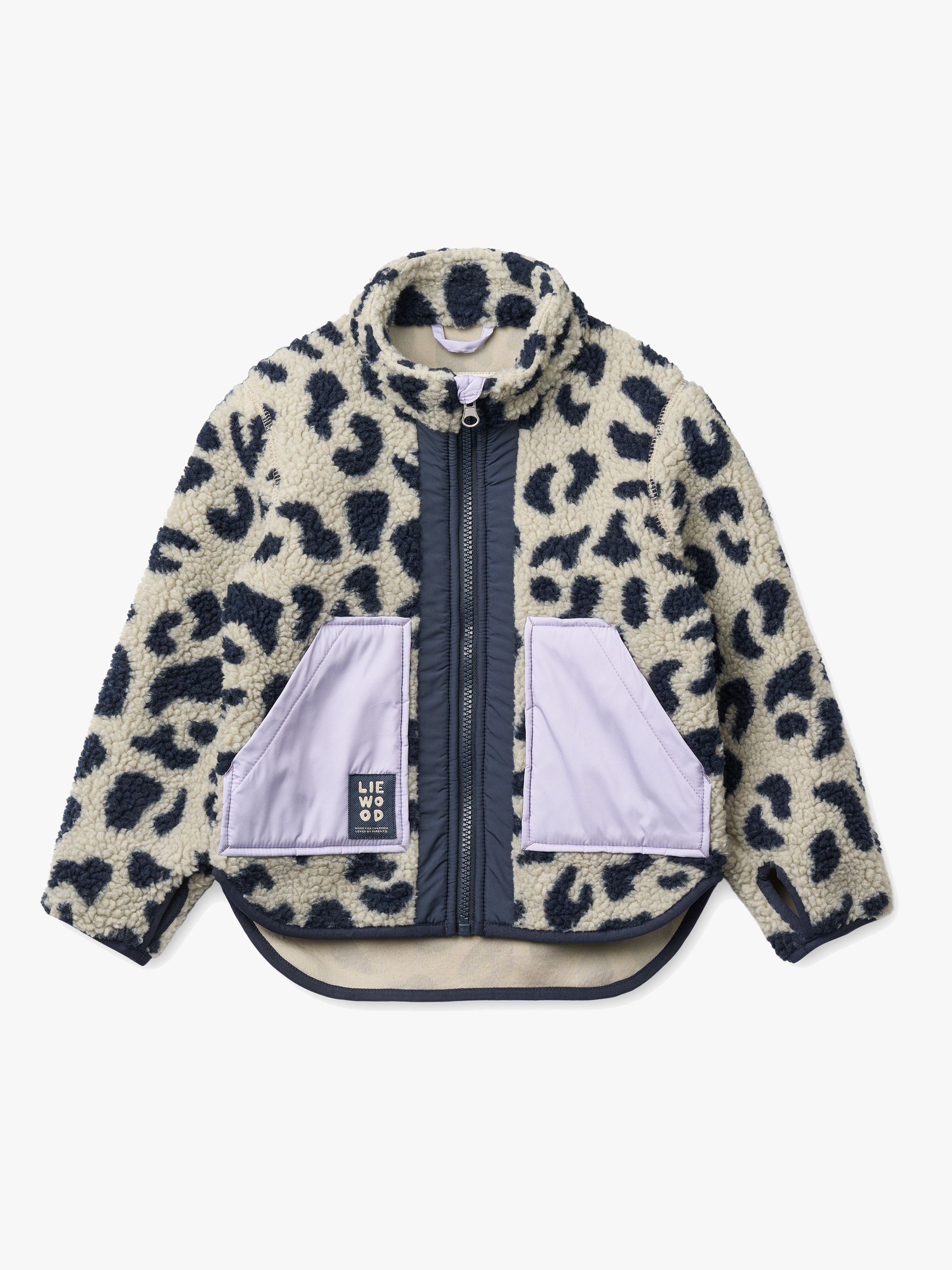 Noam Fleecejacke, Mega Leo / Mist Mix, 116