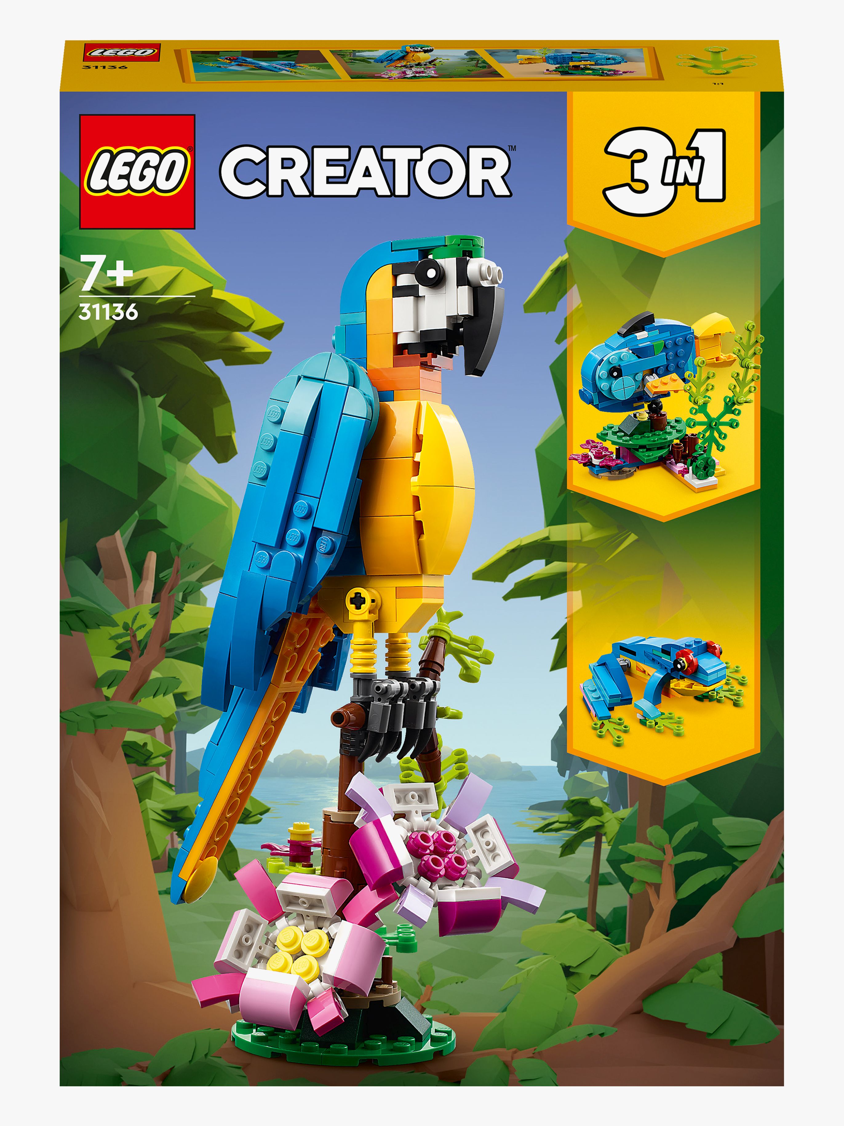 LEGO Creator 31136 Exotischer Papagei