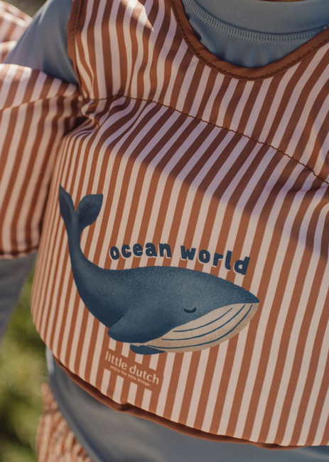 Little Dutch Ocean World Schwimmgürtel, Blue
