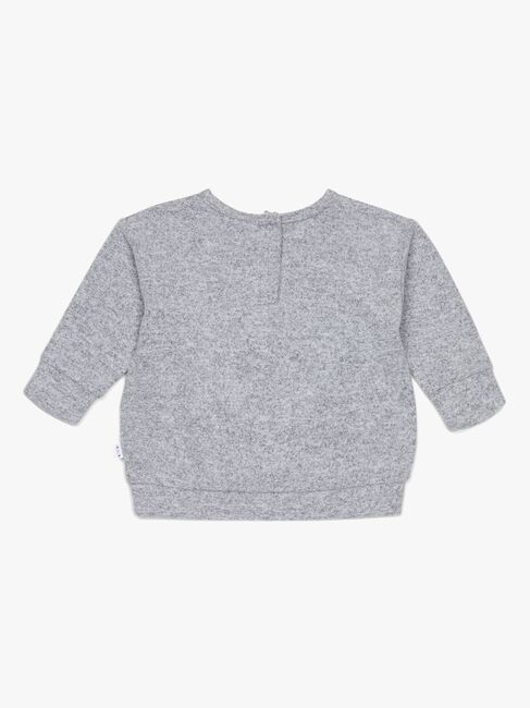 Luca & Lola Rosella Pullover Baby, Grey Melange