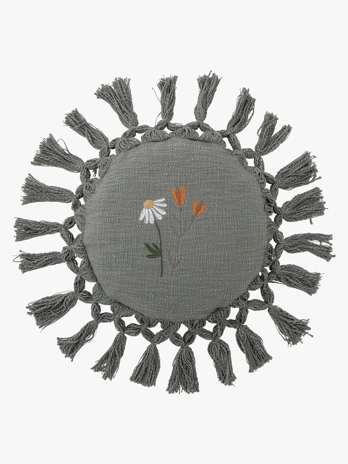 Bloomingville MINI Elinna Kissen, Blue