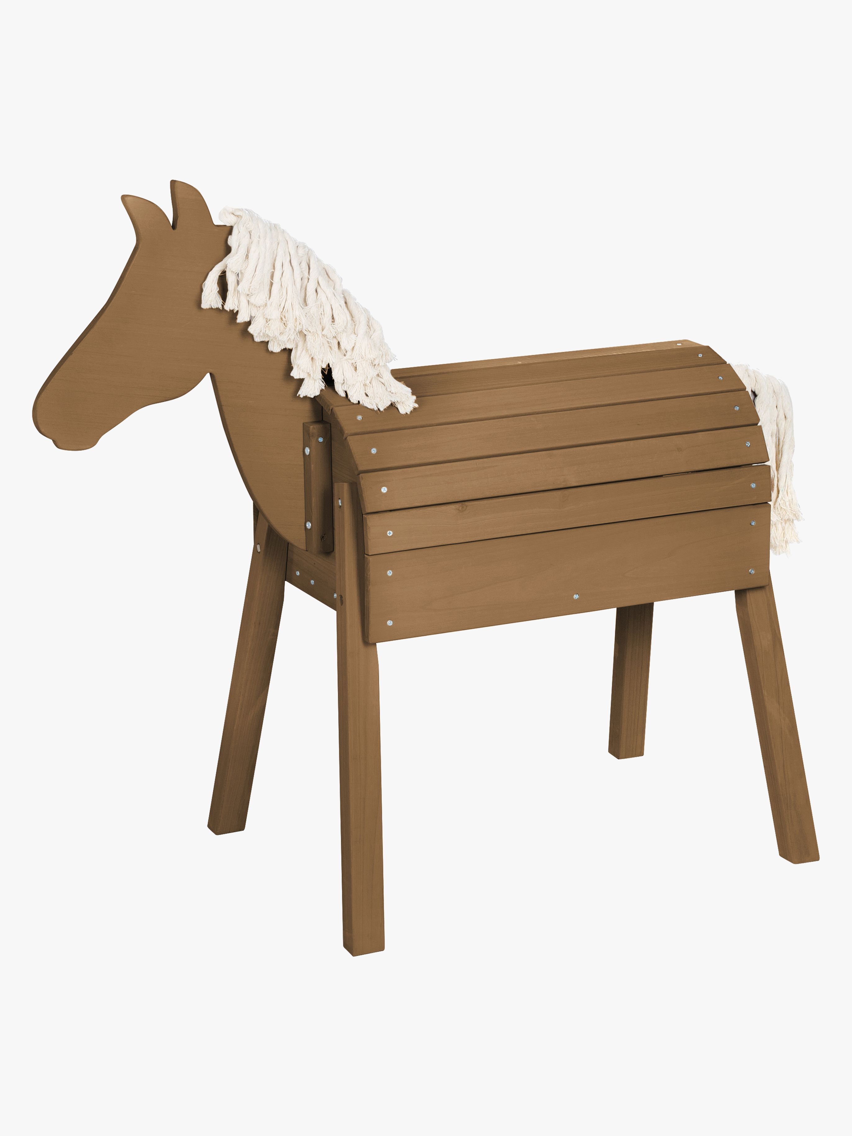 Outdoor-Spielpferd, Braun