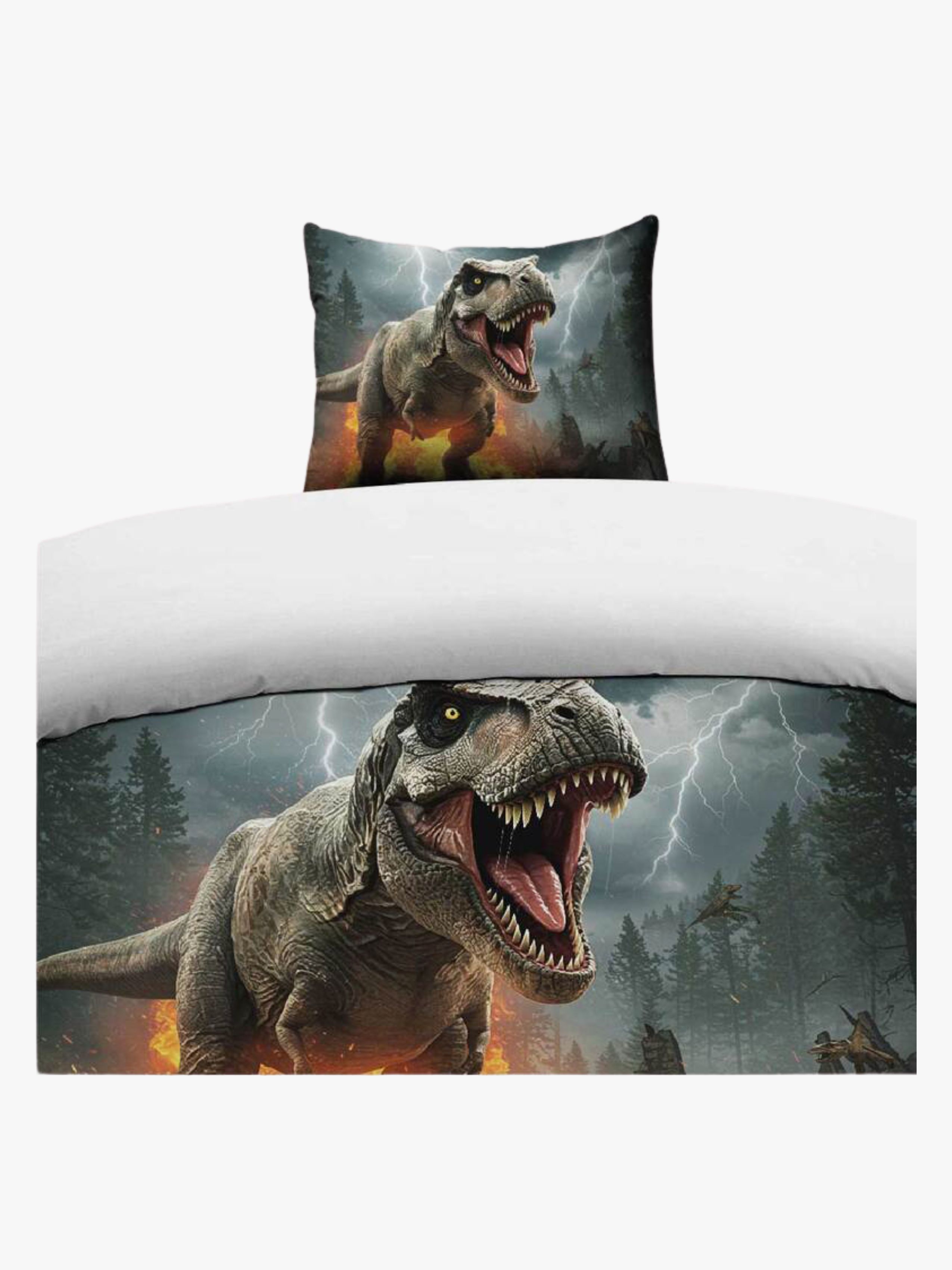 Bettwäsche Dinosaurier 150x210 cm