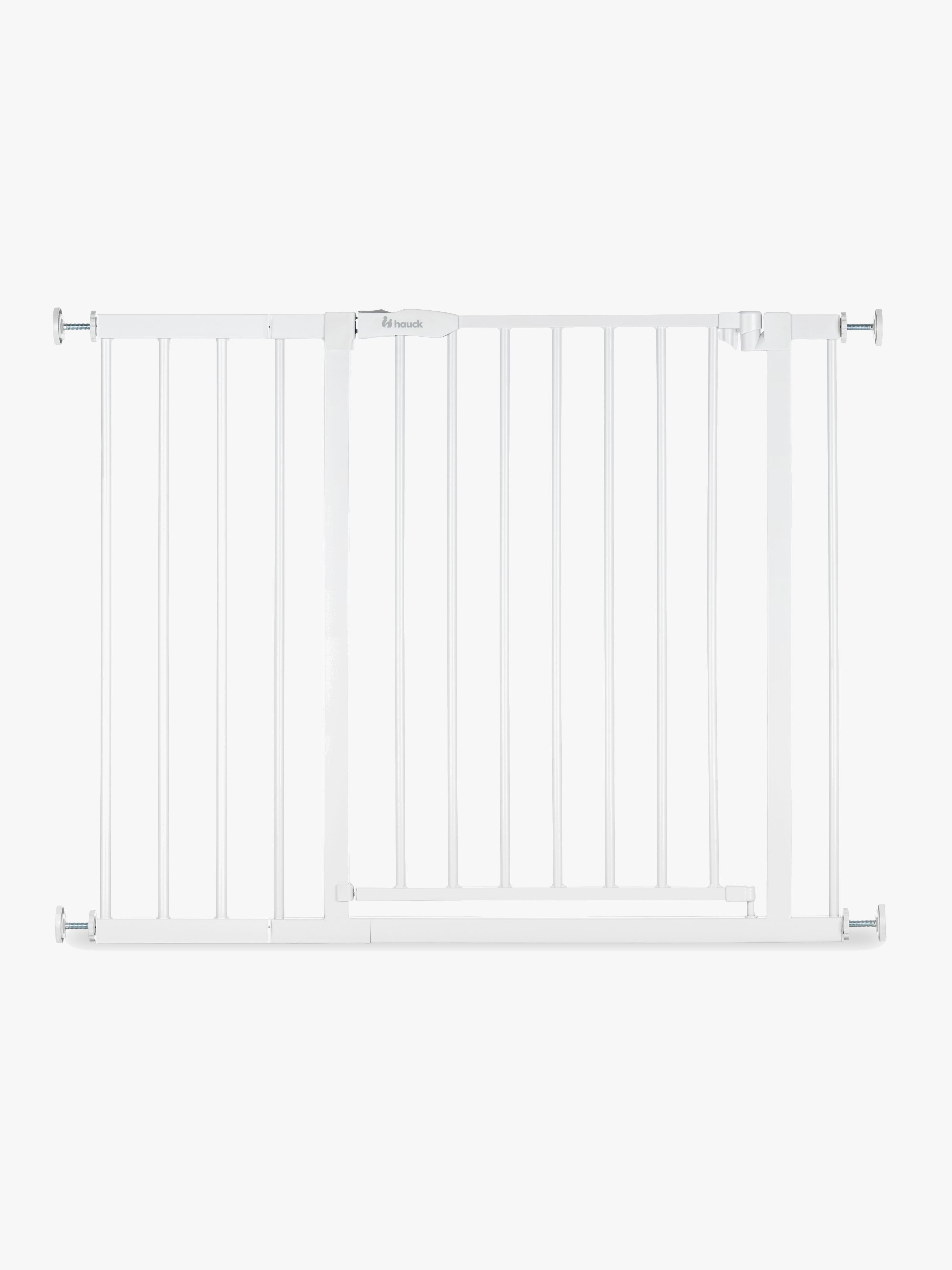 Hauck Open N Stop 2 Klemmgitter + 21 cm Erweiterung, White