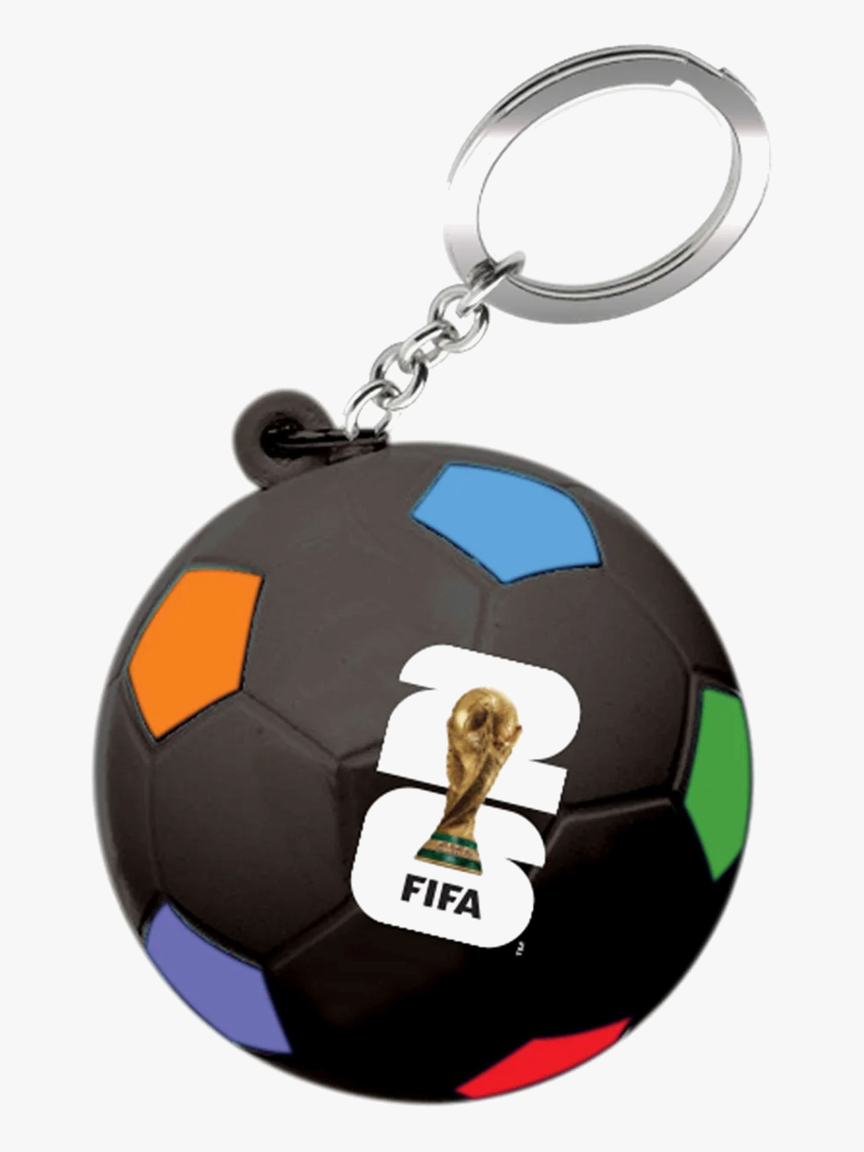 World Cup Schlüsselanhänger Quetschball, Schwarz
